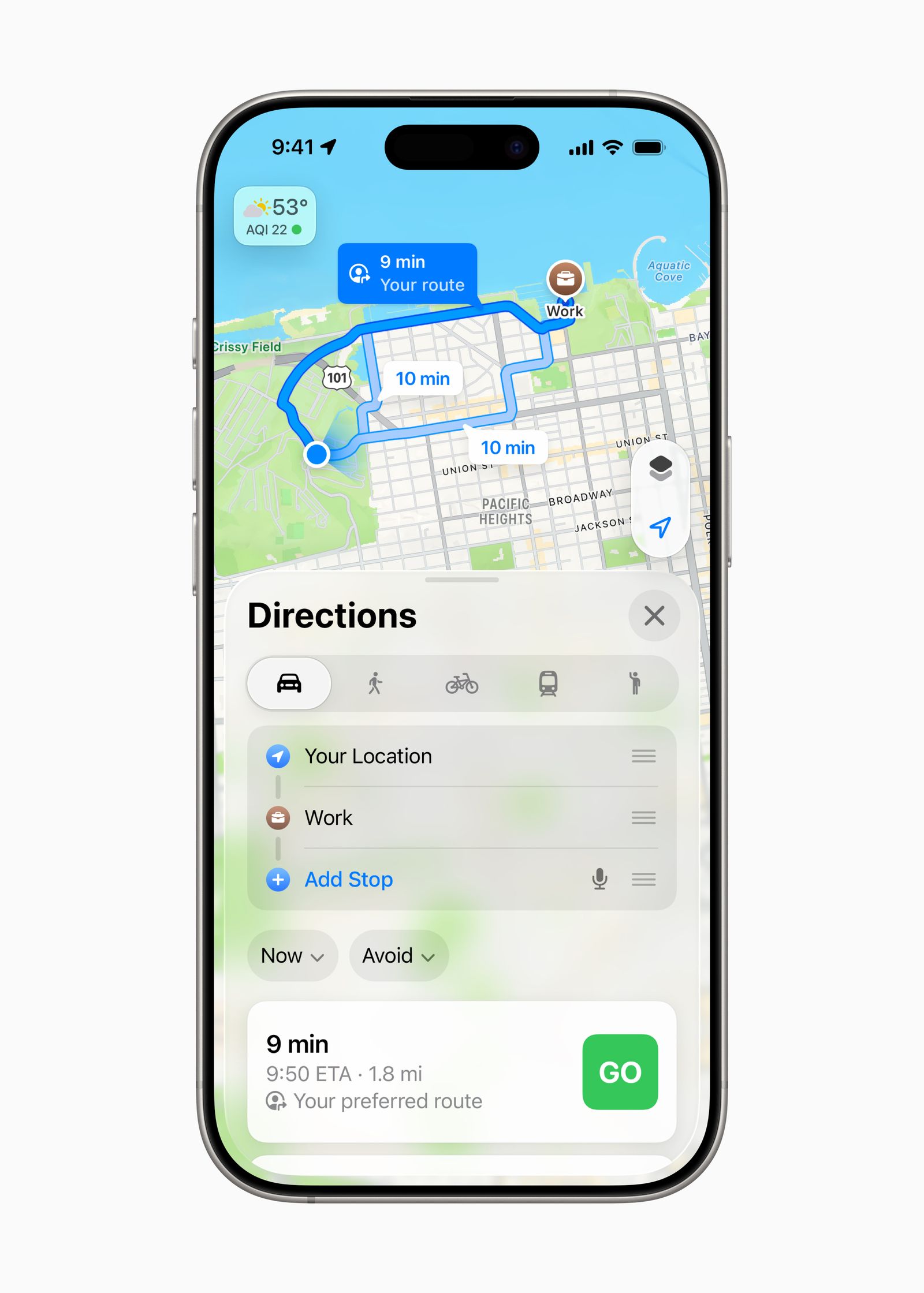 iPhone can now use ondevice intelligence to better understand a users daily route presenting them with their preferred...