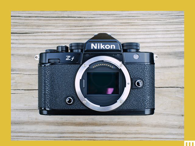 Front of the Nikon ZF camera