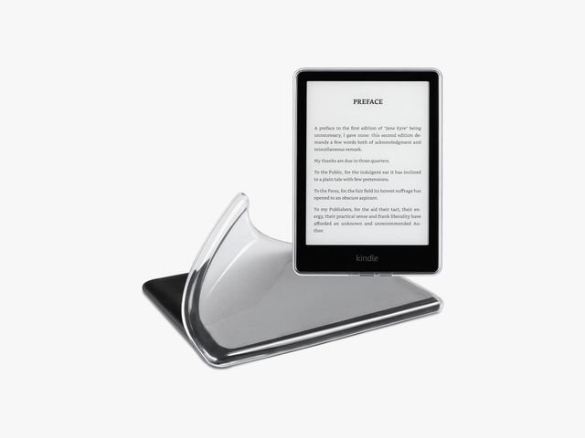CoBak Clear Case for an e-reader shown with the corner partially peeled up from the device