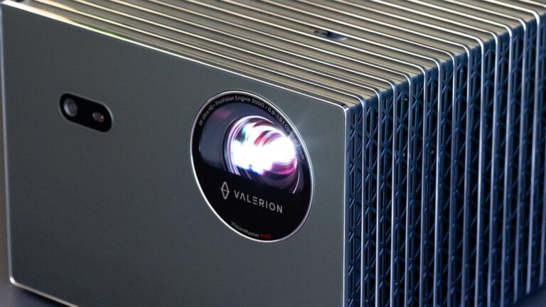 Valerion VisionMaster Pro2 Projector Review: Shiny and Chrome