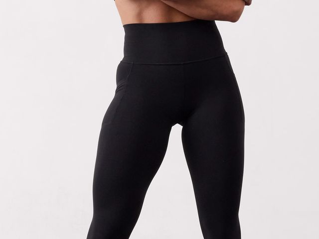 Image may contain: Clothing, Hosiery, Tights, Pants, Adult, and Person