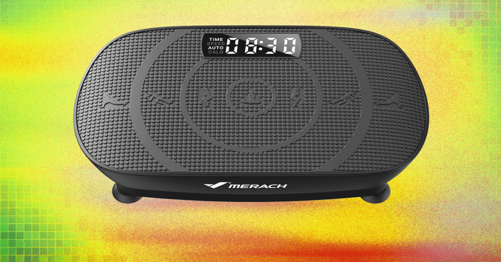 The Merach Vibration Plate Is the Funniest Workout I’ve Ever Done