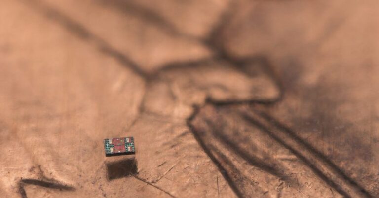 This Autonomous Aquatic Robot Is Smaller Than a Grain of Salt