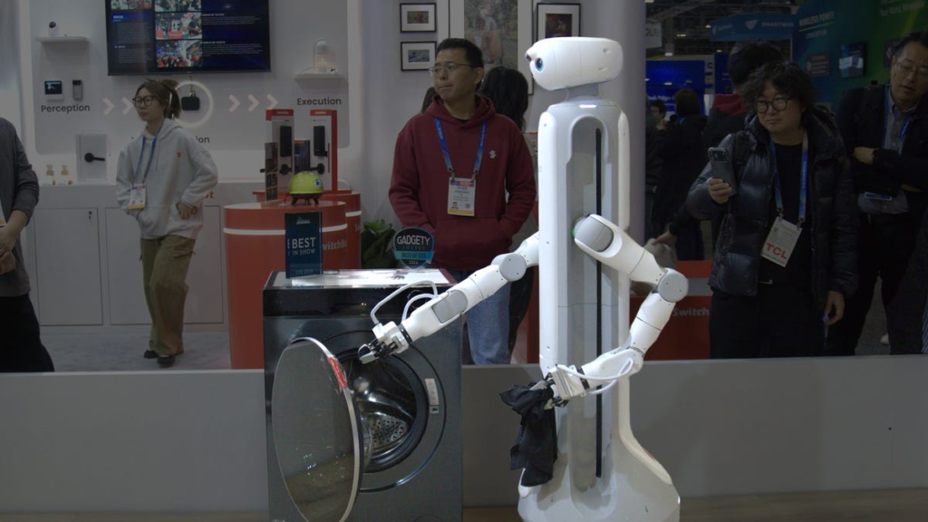 I Watched a Robot Slowly and Inefficiently Load Laundry at CES