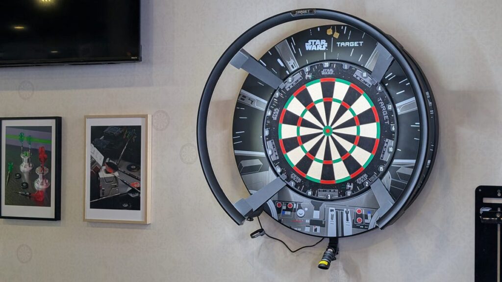 This Star Wars Dartboard Has a Secret That Will Stop You From Using the Force to Win