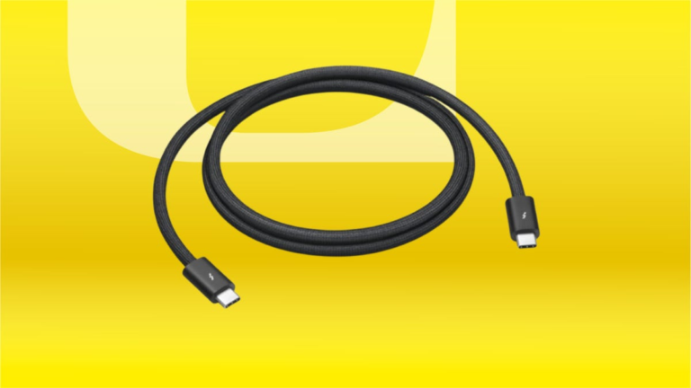 Now’s Your Chance to Nab an Apple Thunderbolt 4 Pro Cable for Just $37