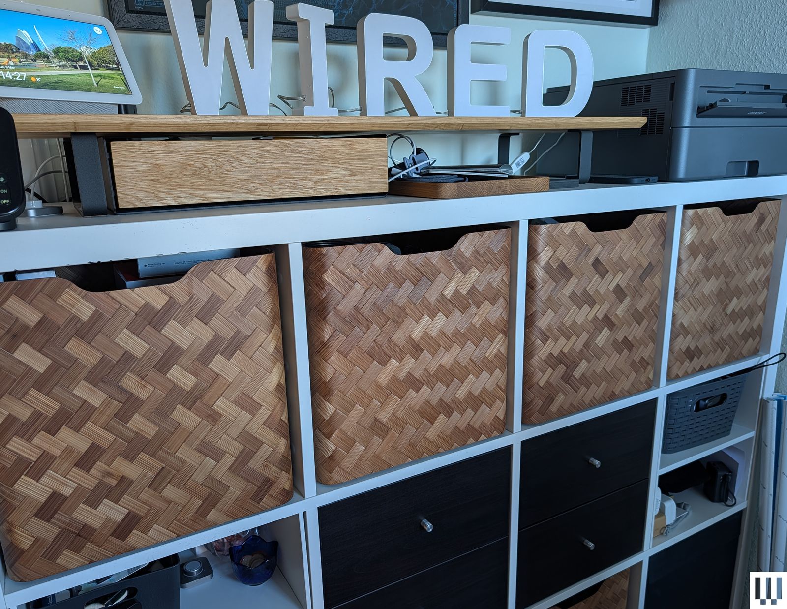 Image may contain Indoors Interior Design Wood Hardwood Stained Wood Furniture and Wood Panels