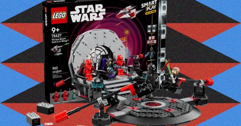 Lego Star Wars Smart Play Throne Room Duel and A-Wing Review