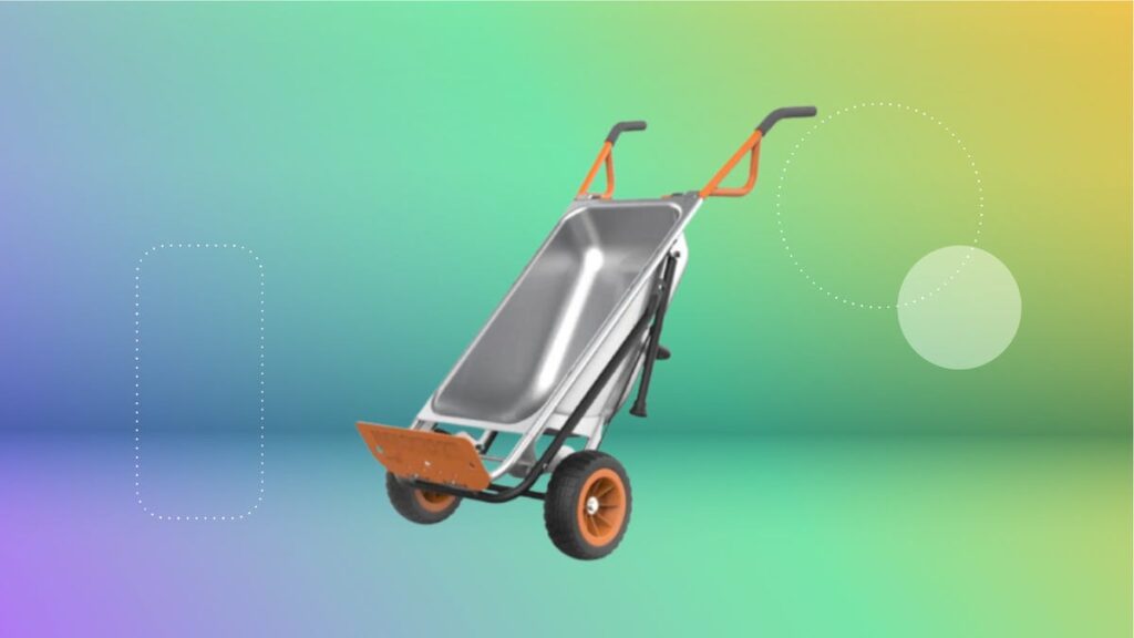 Get Ready for Spring With This $170 Back-Saving Worx Cart to Tackle Your Lawn Projects