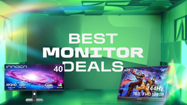 Best Monitor Deals in 2026: 4K, Gaming and Ultrawide Displays on Sale