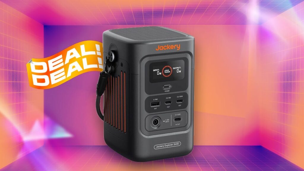 Stay Powered Up With Jackery’s Explorer 240D at Its New Lowest Price and Save $79