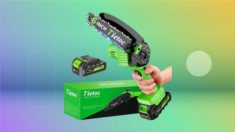 Grab This Tiny Tietoc Chainsaw for Just $30 and Tackle Serious Yardwork This Spring