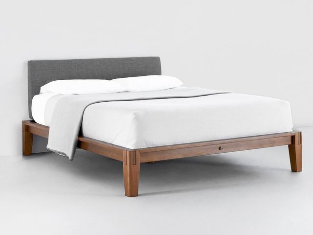 Image may contain: Furniture, and Bed