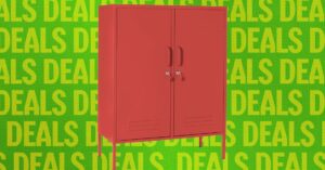 Mustard Made Storage Lockers Are on a Rare Sale Through May 31
