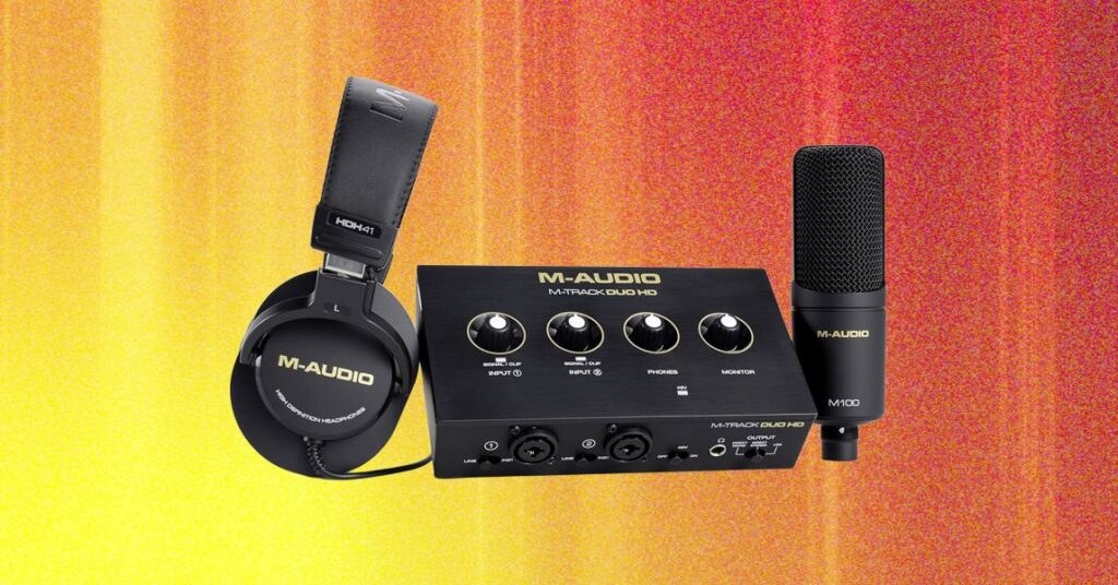 Review: M-Audio M Track Duo HD Producer Pack