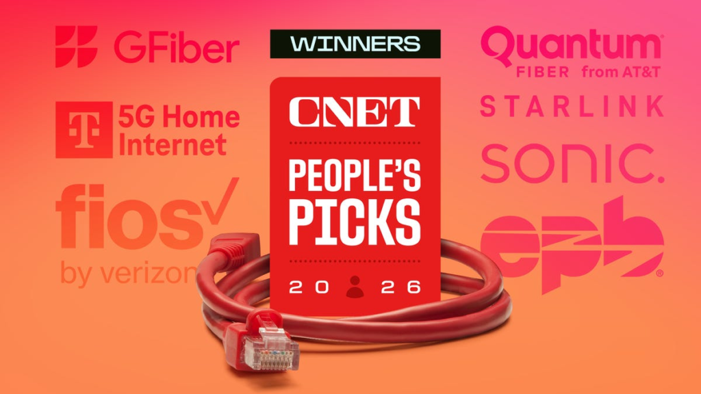The Results Are In. CNET’s People’s Picks Winners for the Top Internet Service Providers