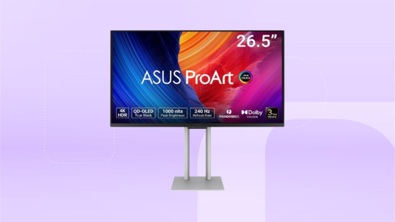 This Stylish Asus 27-Inch Art Display Is Down to a Record Low of $999