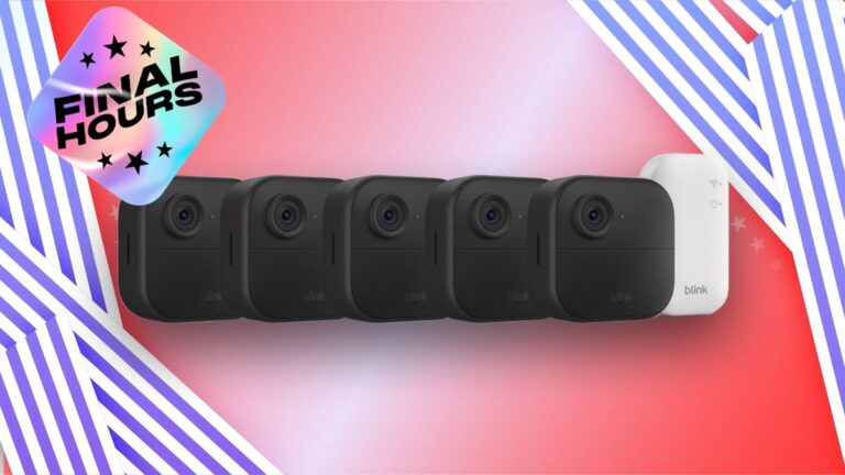This Last Minute Fourth of July Deal Gets You 4 Outdoor Blink Cameras for $105